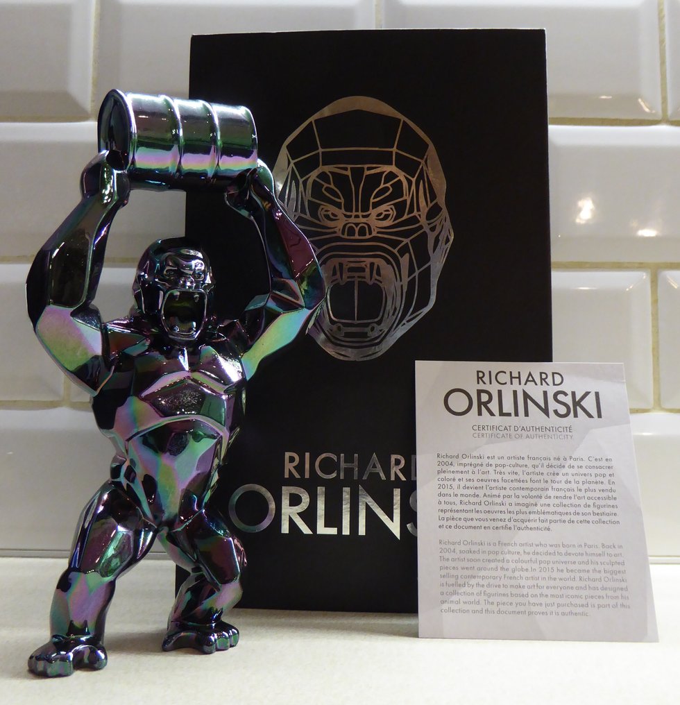 Richard Orlinski (1966) - Kong Oil Spirit (Shade Edition) #1.0