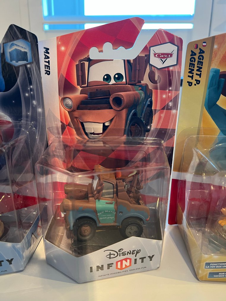 Video game figure Disney Infinity Figures Rare collection of Sorcerer's Apprentice Mickey; Mater; Agent P; Woody; - 2010-2020 - Netherlands #2.1
