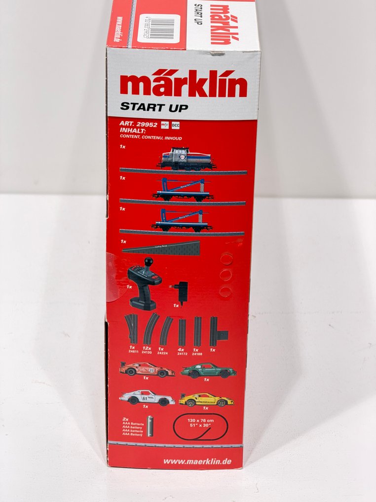 Märklin H0 - 29952 - Startset (1) - Porsche Start up -Autotransport met DHG 500 #3.2