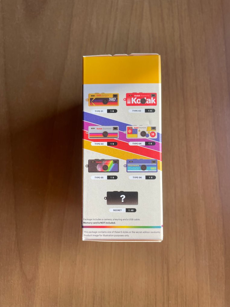 Kodak CHARMERA Keychain Digital Camera Blind Box - New Sealed - 6 Variants + 1 Secret - KODAK 数码相机 #3.2