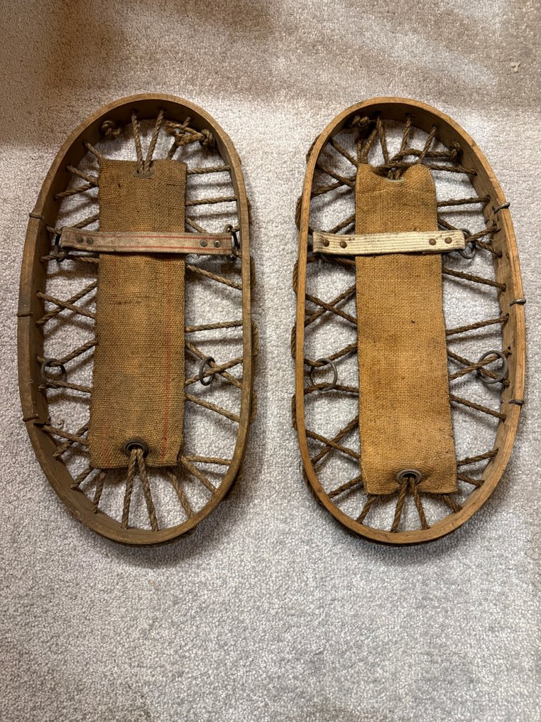 古老的山地士兵雪鞋 - 軍用裝備 #1.0