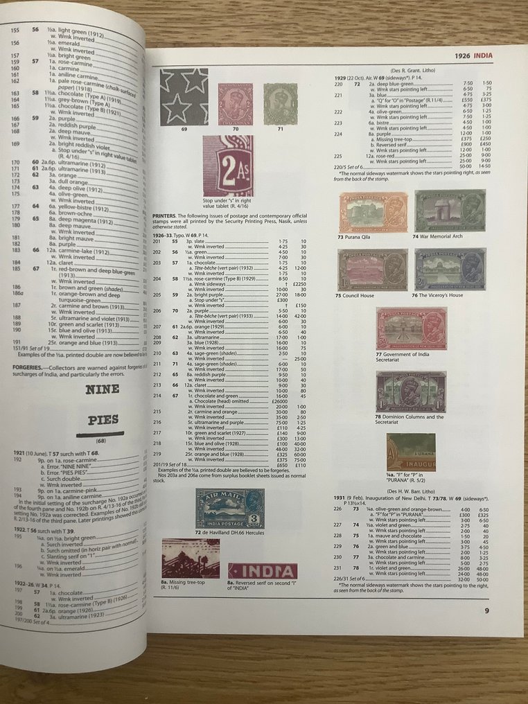 Ινδία 2018 - Stanley Gibbons Κατάλογος γραμματοσήμων της Κοινοπολιτείας Ινδία, 2018. #4.3