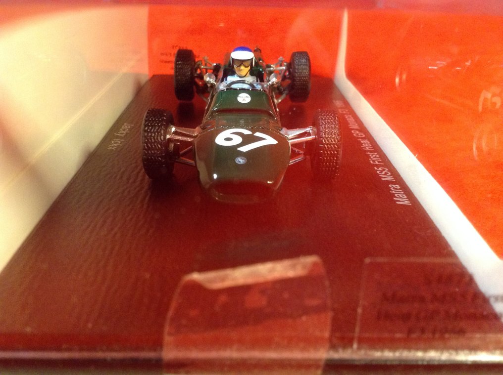 Spark 1:43 - Rennwagenmodell - ref. #S4873 Matra MS5 F.3 Monaco Grand Prix F3 first heat #67 Jacky Ickx - Ausgezeichnete Qualität - Limitierte Edition - Heute schwer zu finden #4.3