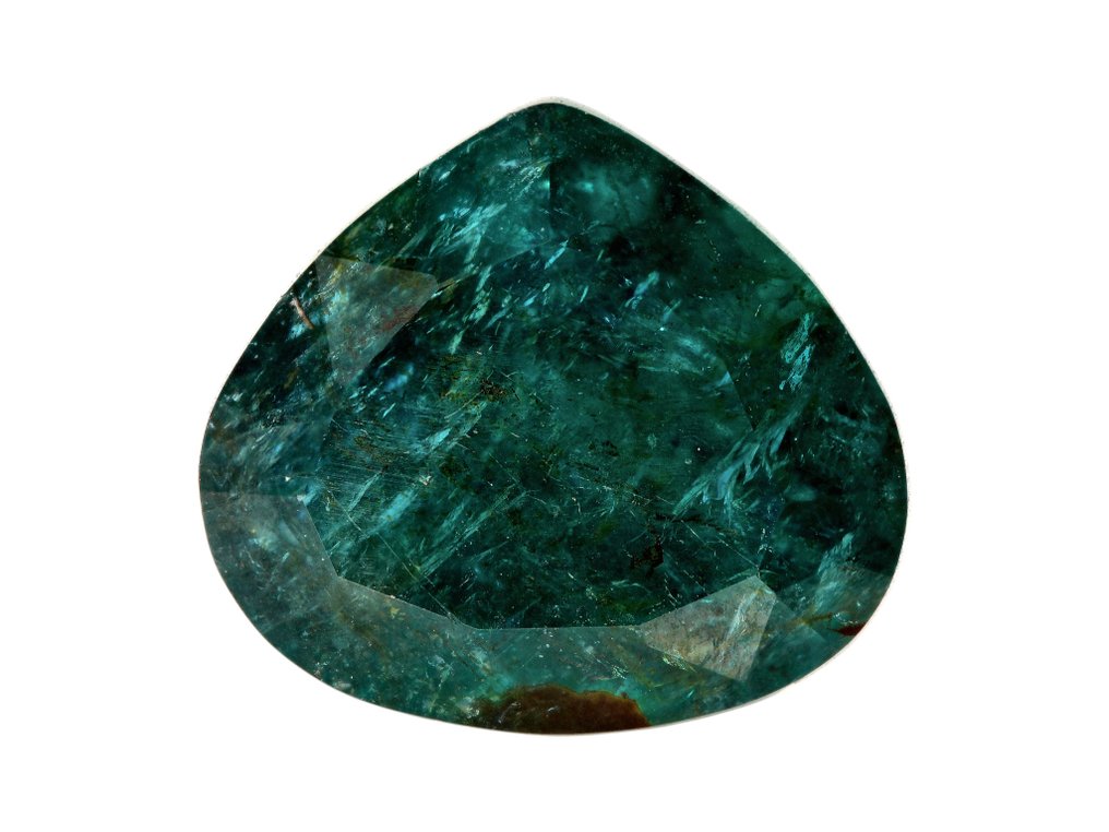 Ingen mindstepris Grøn, Blå Apatit  - 8.17 ct - Instituto Gemólogico Español (IGE) #1.0