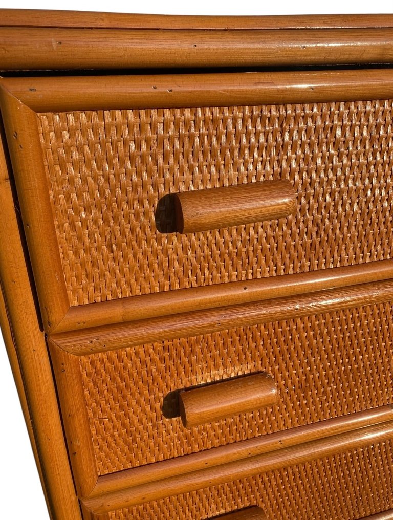 Ladekast - Bamboe, Hout, Rattan #1.0