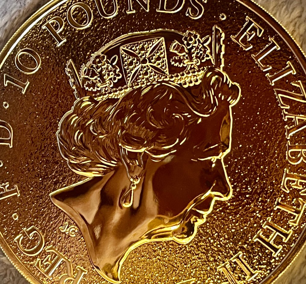 Regno Unito. 10 Pounds 2017, 10 Oz .999 #4.3