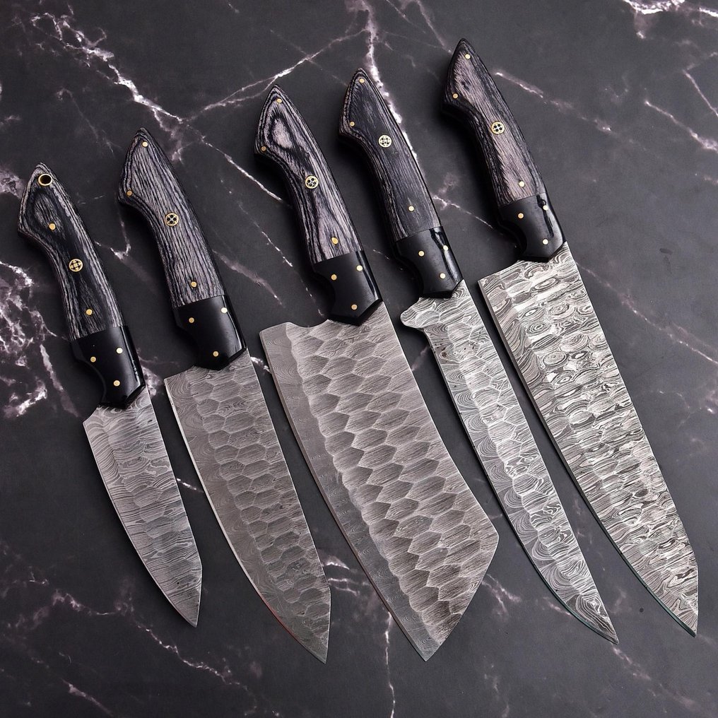 GUFA - 厨刀 - Kitchen knife set -  厨师刀 - 甜, 帕卡木 - 北美 - 厨房刀，厨师刀 #2.1