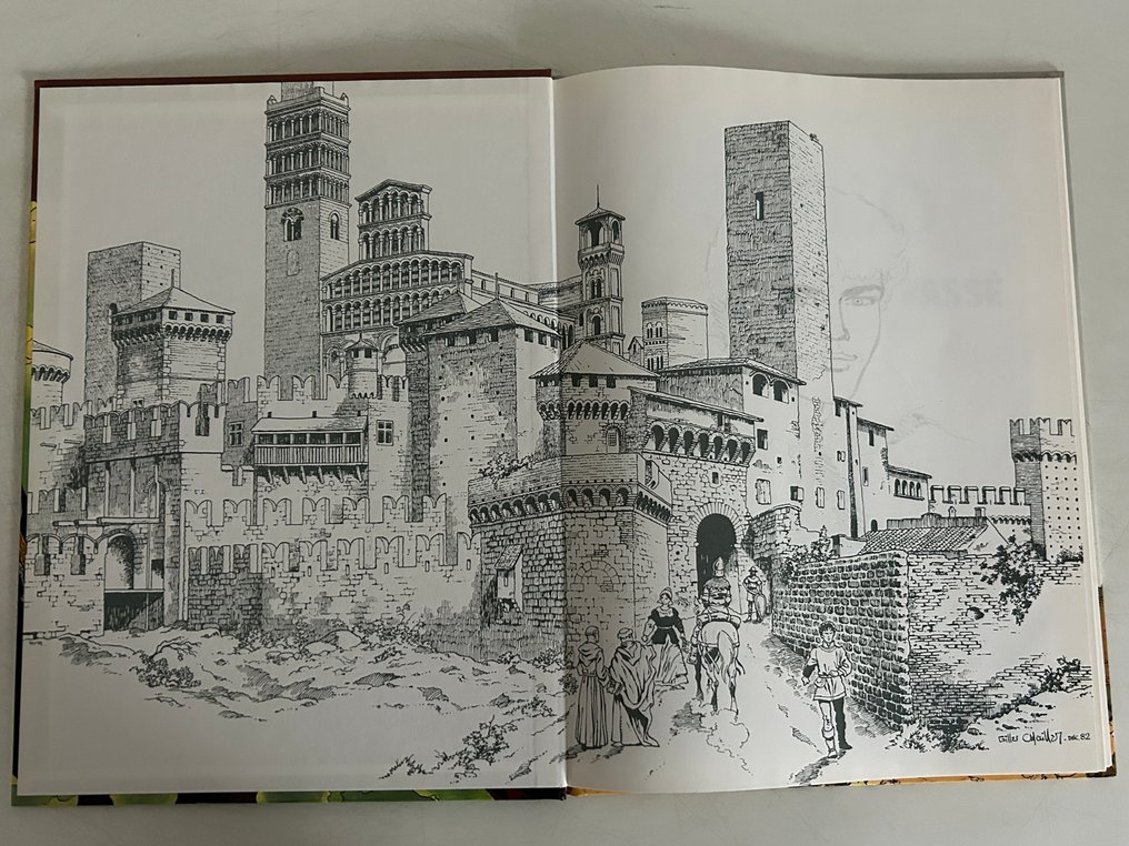 Vasco T19 - Les Ombres du passé + dédicace - C - 1 Album - First edition - 2001 #2.1