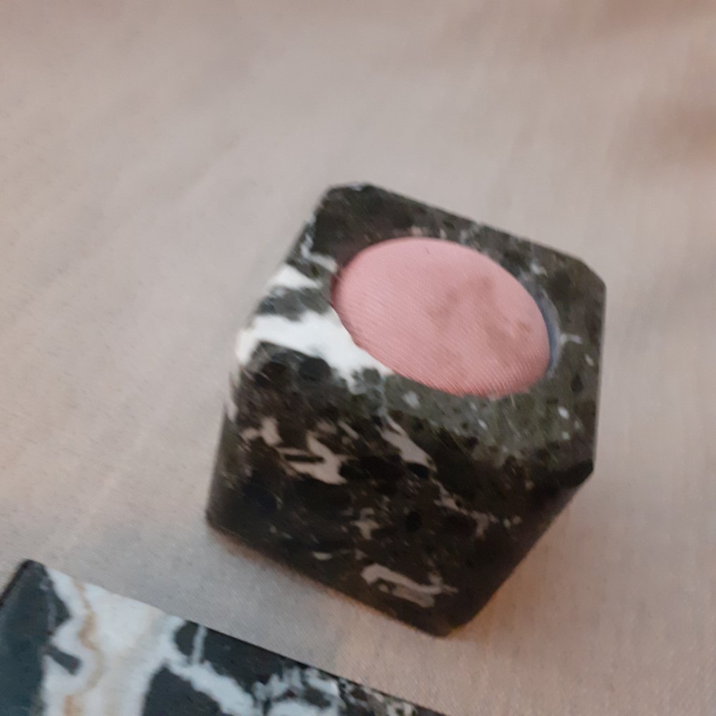 Zestaw biurkowy - Art Deco - Marmur, Mosiądz #3.2