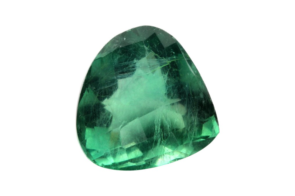 Ingen mindstepris Grøn, Blå Fluorit  - 76.71 ct - Instituto Gemólogico Español (IGE) #1.0