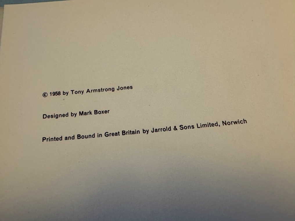 Tony Armstrong Jones - London - 1958 #2.1