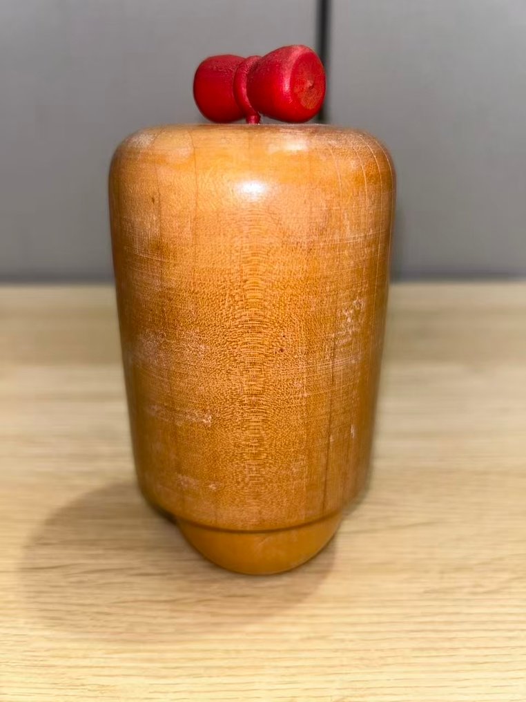 Estatueta, Mustard Seed Doll - 15 cm - Madeira #3.2