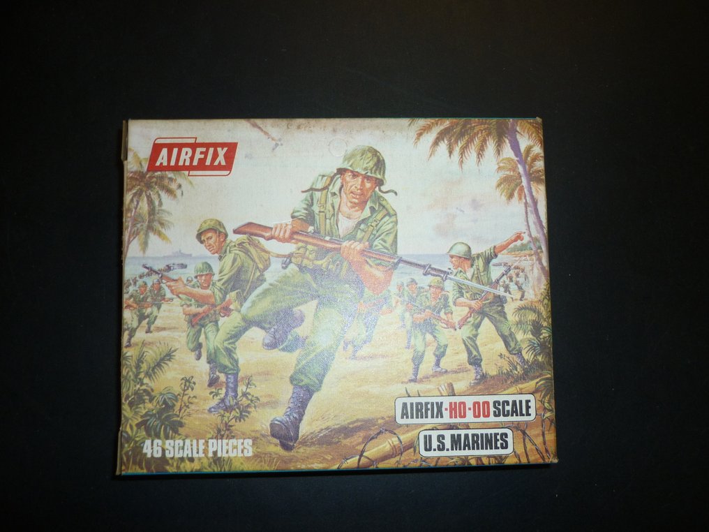Airfix - Figur - U.S. Marines  (6) - Plast #1.0