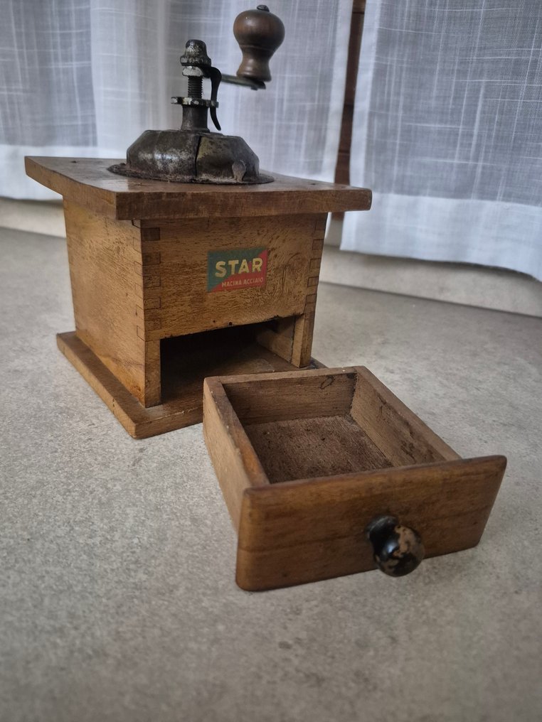 STAR - 咖啡研磨机 - 木, 金属, 钢 #4.3