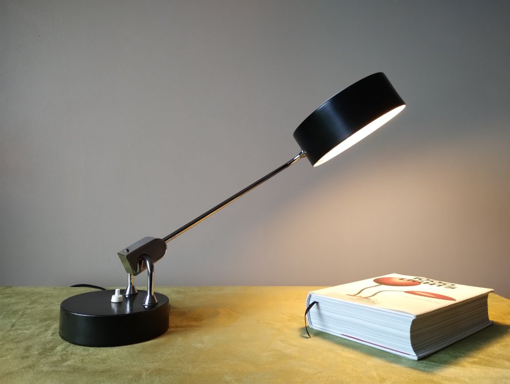 Jumo - Yves Jujeau, Pierre et André Mounique - Φωτιστικό γραφείου - Δεν υπάρχει κείμενο προς μετάφραση. - Μέταλλο, Χρώμιο #2.1