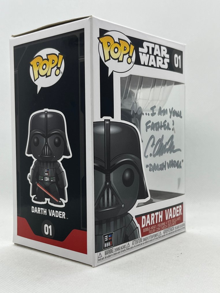 Star Wars - Signed by C Andrew Nelson (Darth Vader) - WITH RARE QUOTE! #2.1