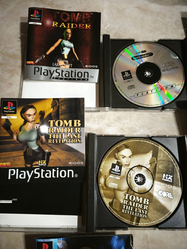 Sony - Playstation 1 (PS1) - Tomb Raider (lot of 5) - Video game - In original box #2.1