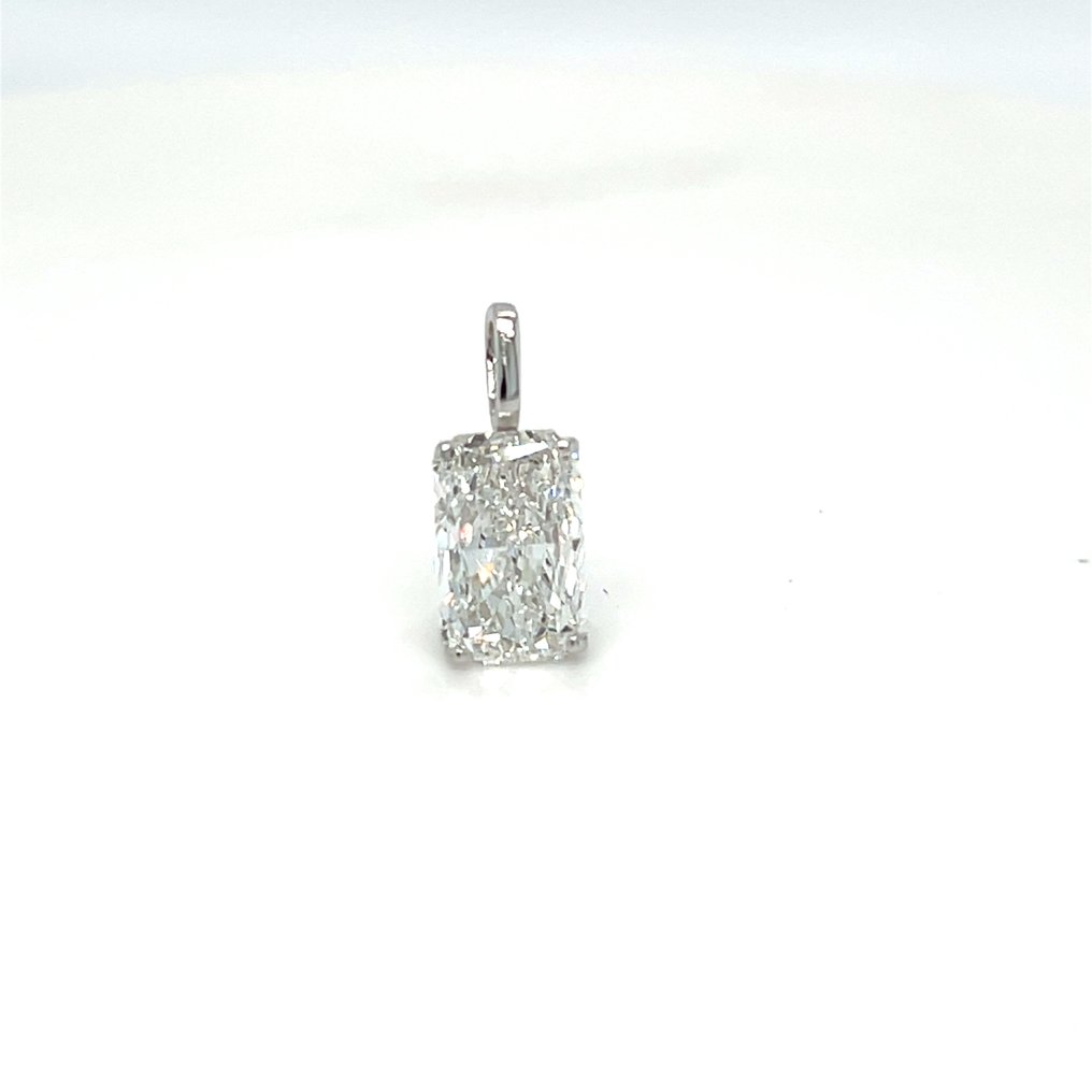 Zonder minimumprijs - Hanger - 14 karaat Witgoud - 2.02ct. tw. Diamant (Lab-grown) #2.1