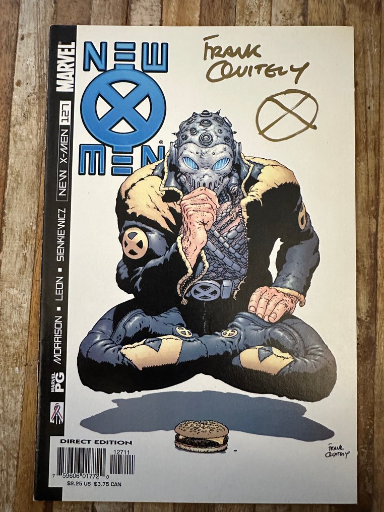 New X-Men #127 - Signed by Frank Quitely-NO RESERVE - 1 Comic - Πρώτη έκδοση #1.0