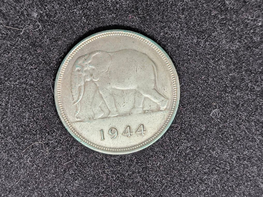 Belgian Congo. 50 Francs 1944  (No reserve price) #1.0