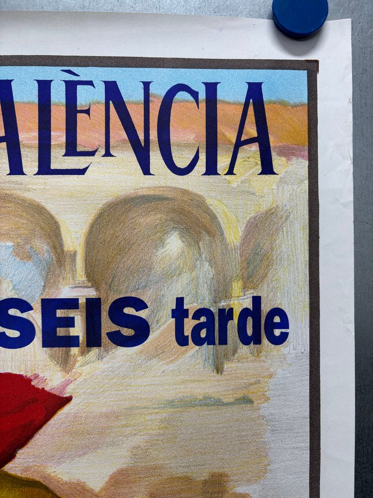 Cros Estrems - Plaza Toros de Valencia, Spain, Jose Tomas, Litho. - 1995 - 1990s #4.3