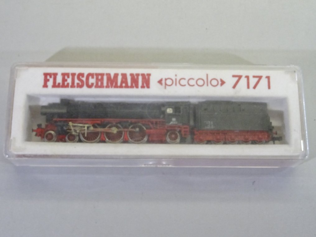 Fleischmann N - 7171 - Gőzmozdony tartozékkal (1) - Gőzmozdony Br 012 081-6 a DB-től. - DB #2.1