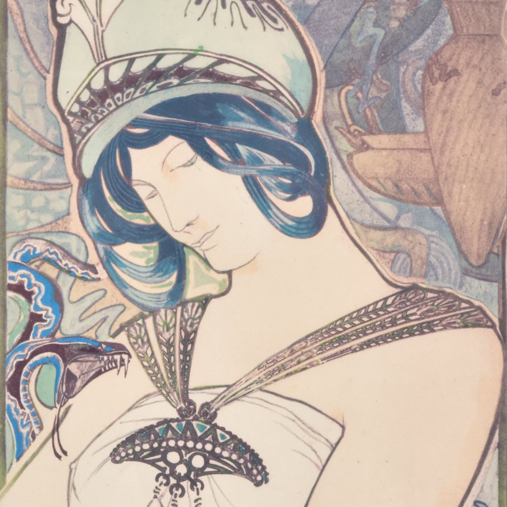 Henri de Waroquier - Agonie de Cléopatre #1.0