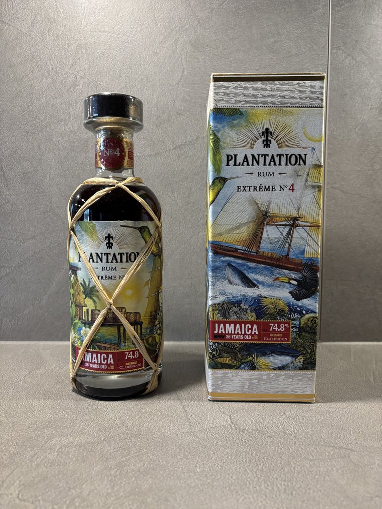 Clarendon 1984 36 years old Plantation - Extrême No. 4 MMW    - b. 2020  - 70cl #1.0