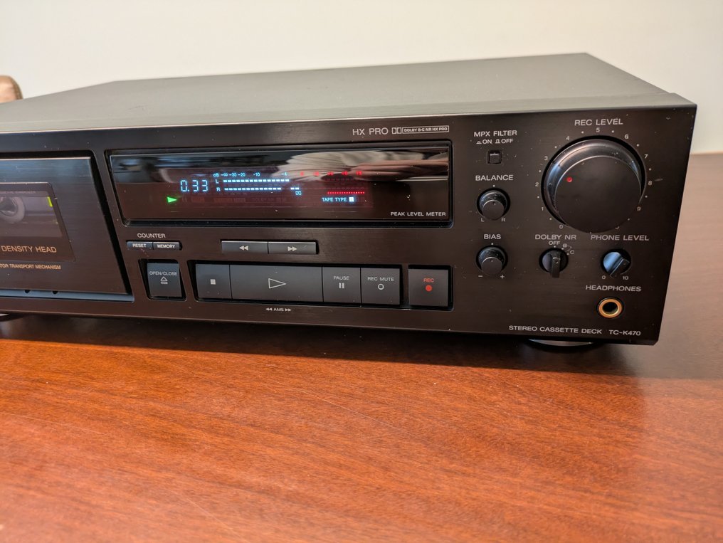 Sony - TC-K470 - Refurbished - New Belt - Audio-cassette deck #3.2