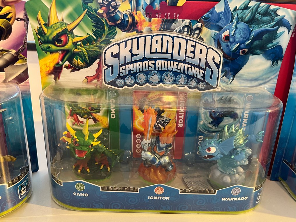 Video game figure Skylanders Spyro's Adventure 5 sets of Triple Packs - 2010-2020 #2.1