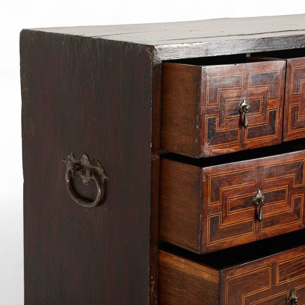 Contador Filipino Séc. XVII/XVIII - Szafka - Egzotyczne i masywne drewna #3.2