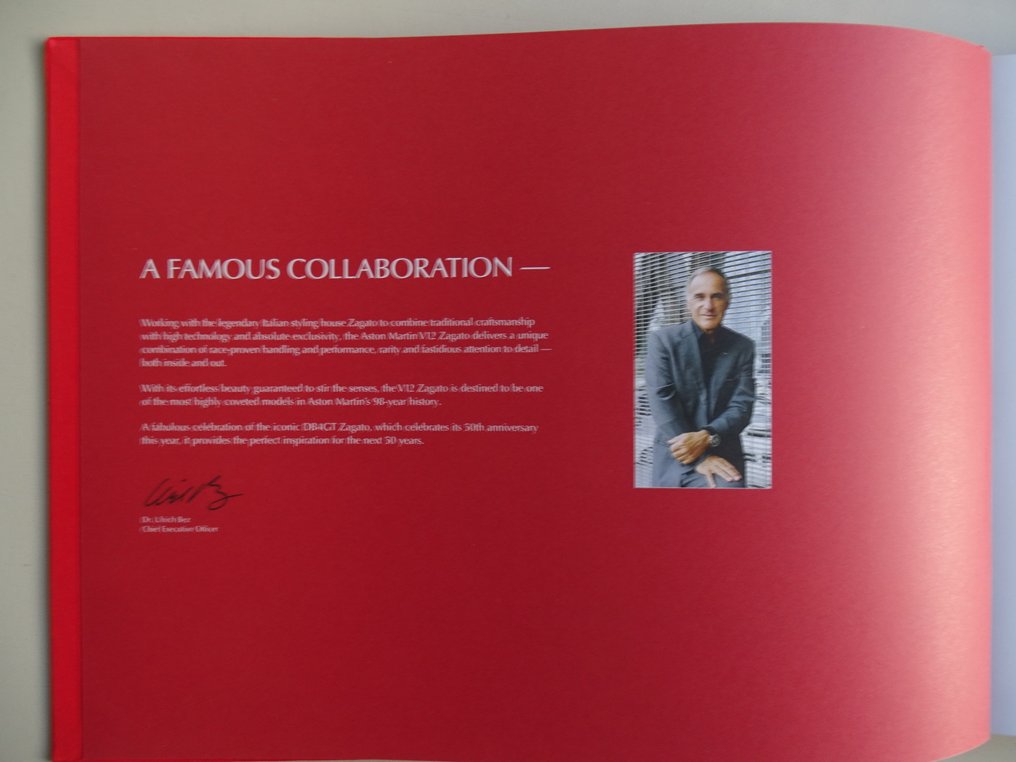 Brochure - Aston Martin - V 12 Zagato - 2012 #4.3