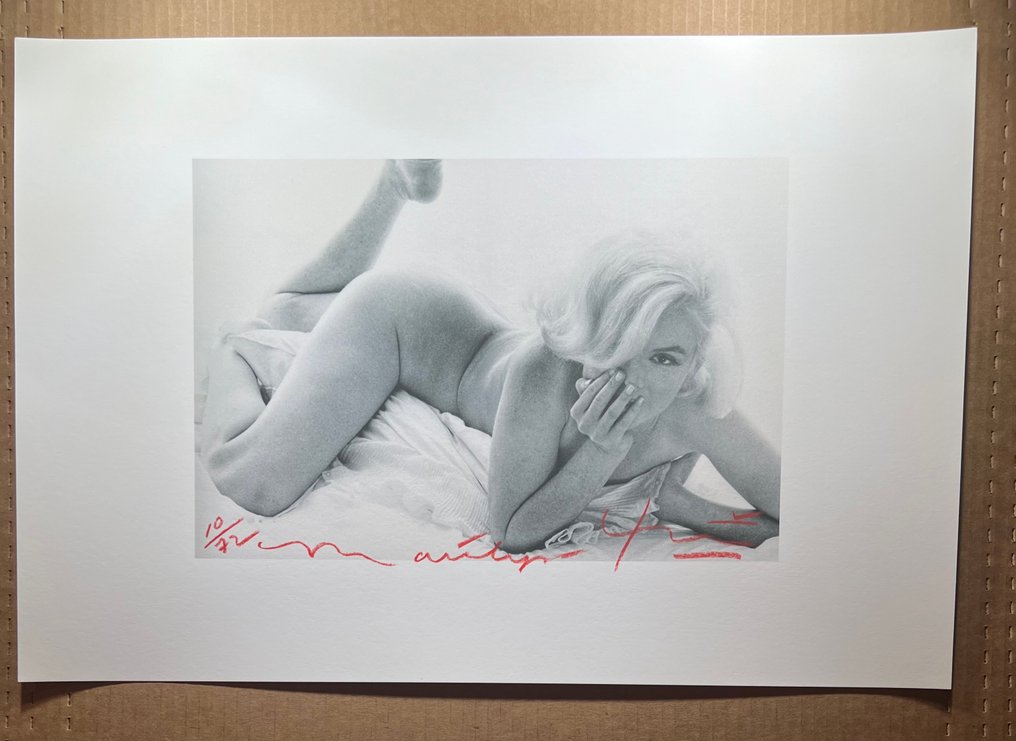 Bert Stern (1929–2013) - Famous Marilyn Monroe "Baby" Nude on the Bed #2.1