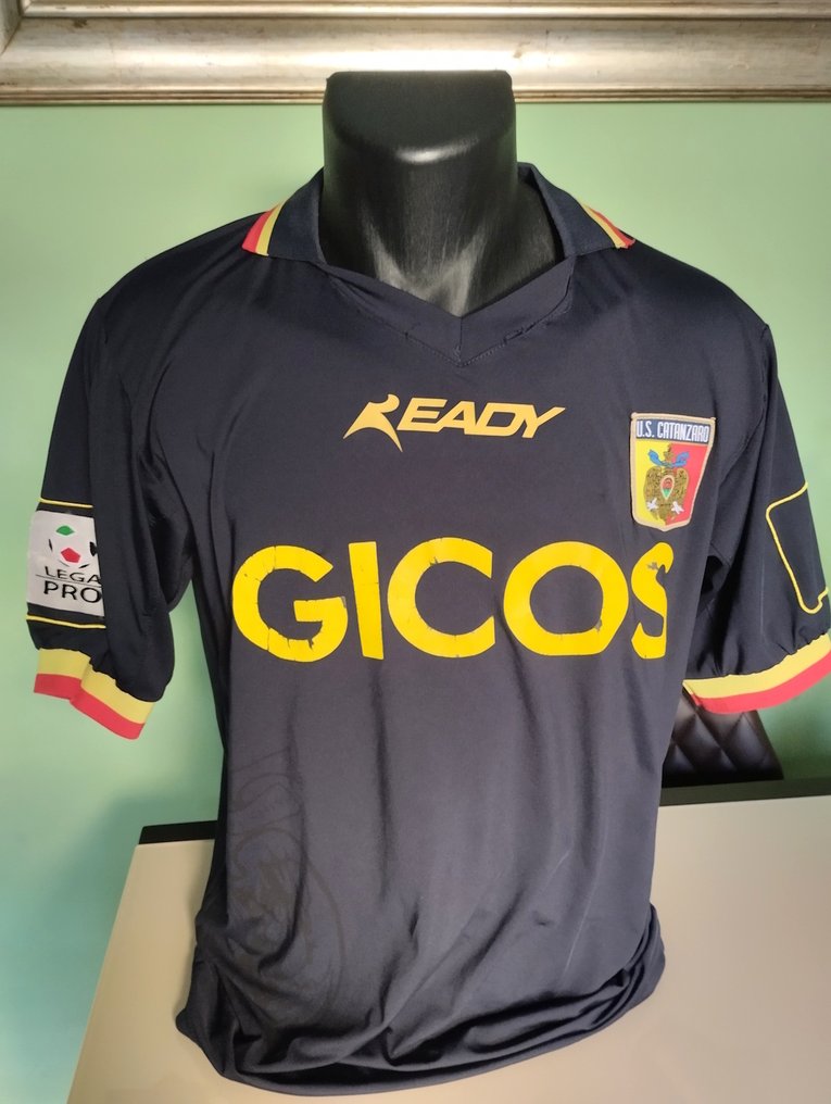 US Catanzaro - 義大利甲組足球聯賽 - Giuseppe Giovinco - 2016 - 足球衫 #1.0