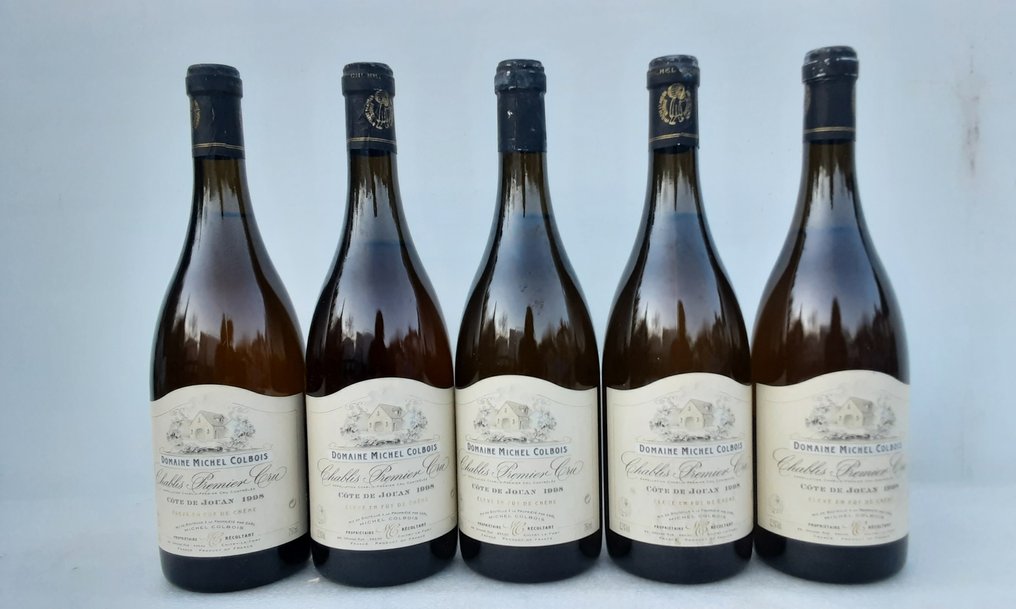 1998 Domaine Michel Colbois "Côte de Jouan" - Chablis 1er Cru - 5 Bottles (0.75L) #4.3