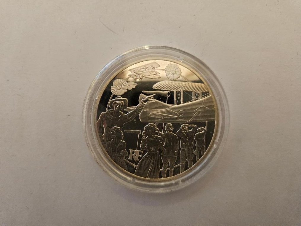 Frankrijk. 10 Euro 2017 "La Guerre Moderne" Proof  (Zonder minimumprijs) #2.1