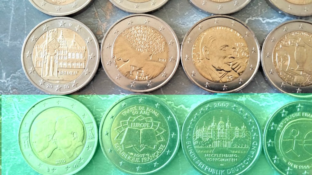 欧洲. 2 Euro 2015/2025 (20 pièces)  (没有保留价) #3.2