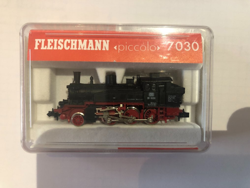 Fleischmann N - 7030 - Locomotiva tender (1) - BR91 - DB #1.0