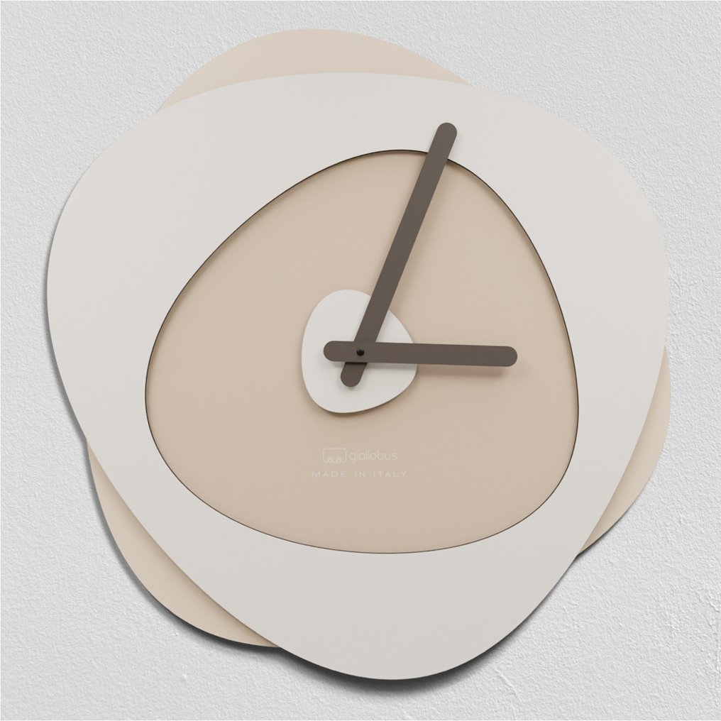 Orologio da parete - GIallobus -  Contemporaneo Legno - 2024 - Orologio Bokeh #1.0