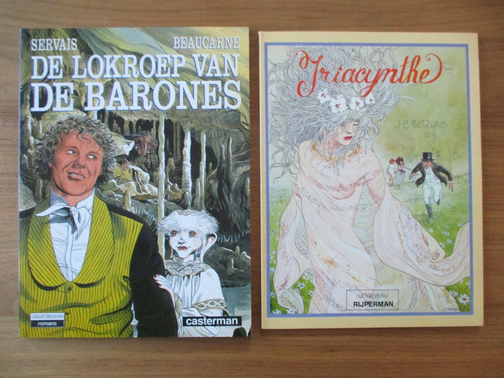 Wordt Vervolgd Romans - Collectie Servais - Bosliefje / Lokroep / Het Koninginnetje / De almanak / Iriacynthe - 7 Album - First edition - 1982/1992 #1.0