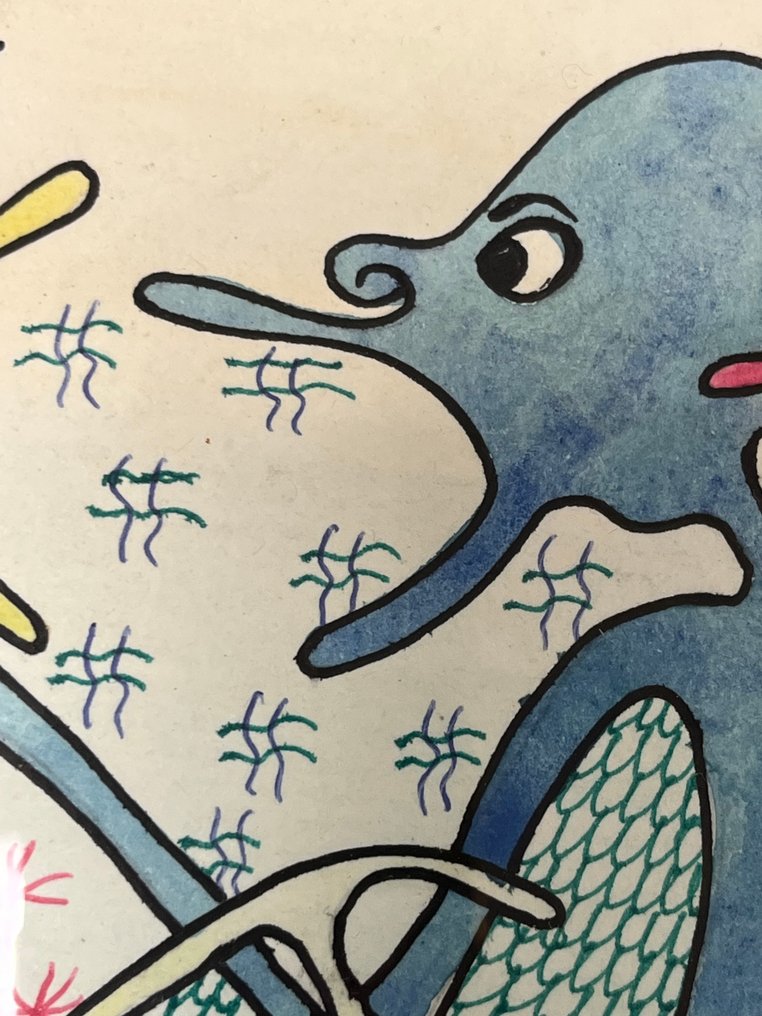 George Lilanga (1934-2005) - Untitled #4.3