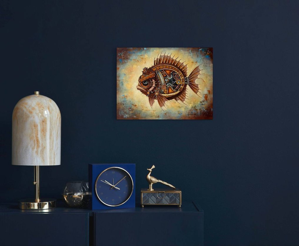 Grinchenko Nataly (XX) - Mechanical fish #4.3