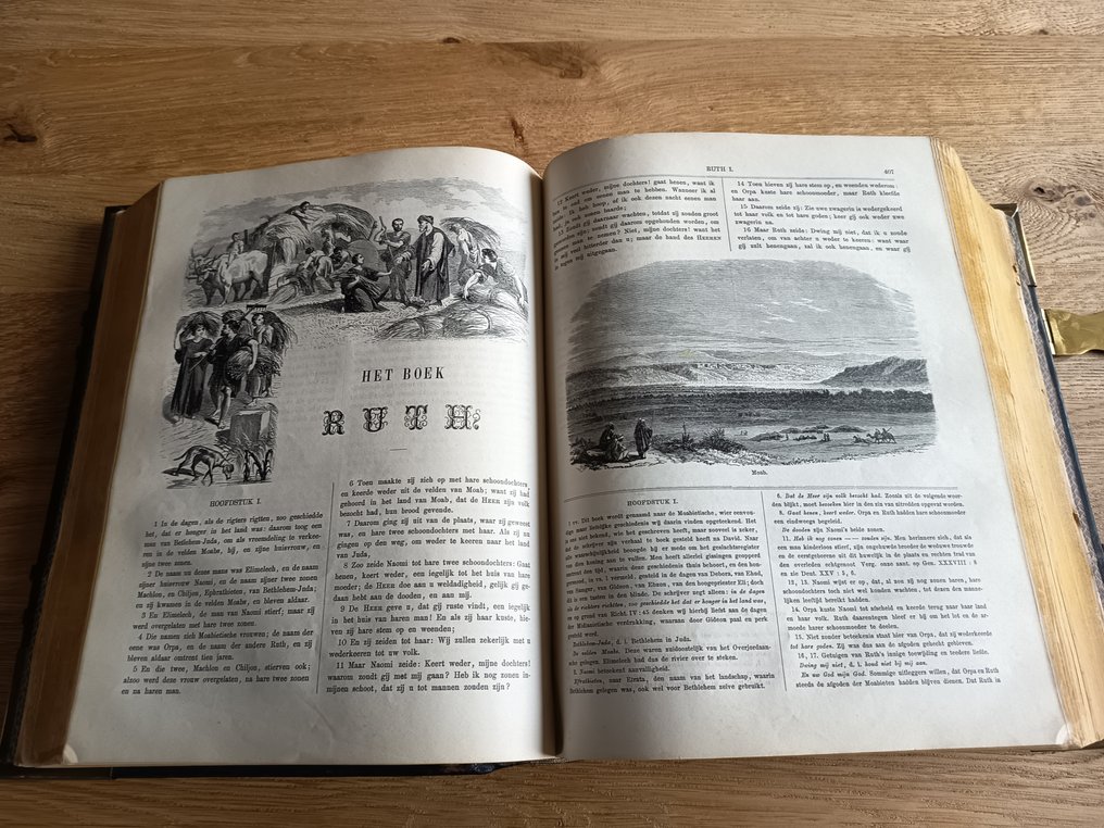 [PRENT-BIJBEL BRONSVELD] Bijbel. Bevattende al de boeken van het Oude en Nieuwe Testament. - 1880 #4.3