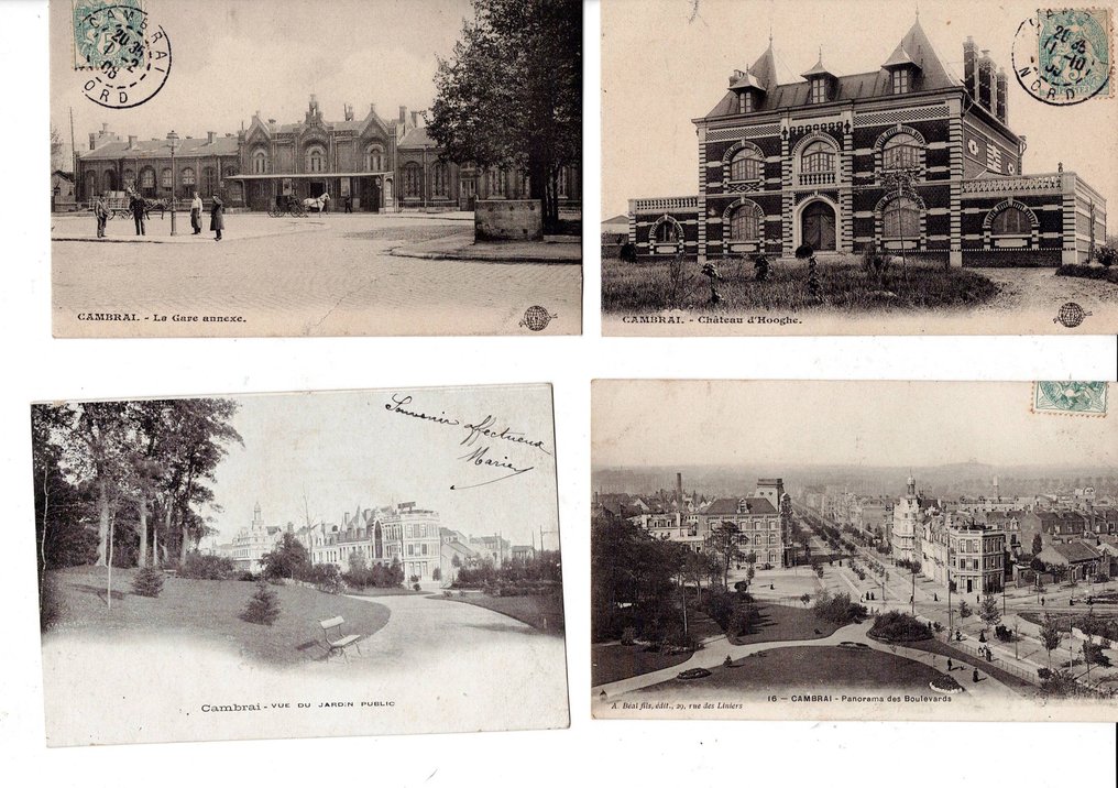 Γαλλία - Γαλλία, υπέροχο σετ από 128 κάρτες για συλλογές αρχές 1900, γραμμένες και με γραμματόσημα. - Καρτ-ποστάλ (120) - 1898-1915 #3.2