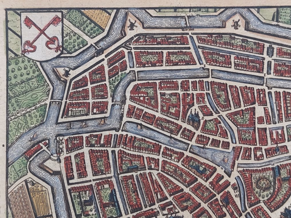 Netherlands - Leiden; Lodovico Guicciardini - Leyden - 1652 #3.2