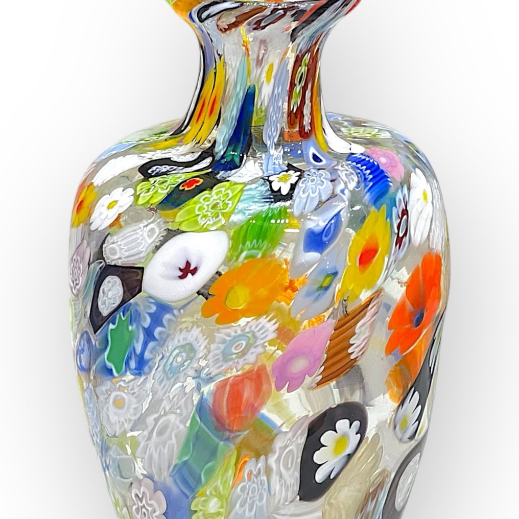 Vase - Murano-glas - Murrine Millefiori #3.2