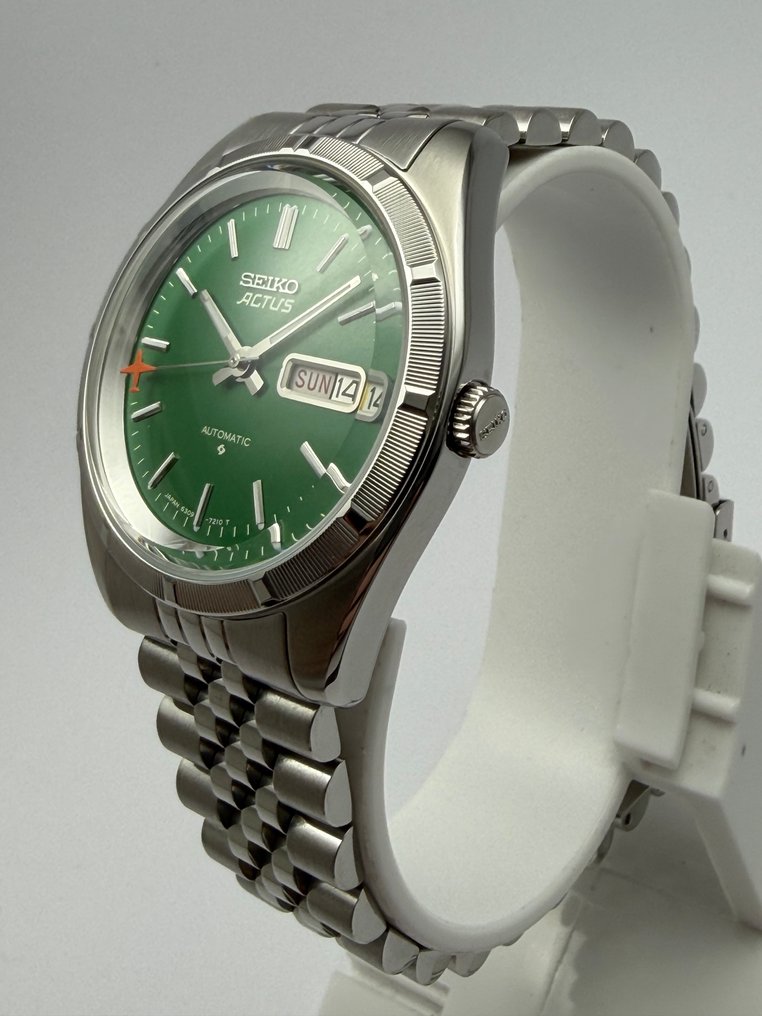 Seiko - Seiko Actus – Automatic – Cal. 6309 – Green Dial – Stainless Steel – Japan – 1970s - Fără preț de rezervă - Bărbați - 1972 #1.0