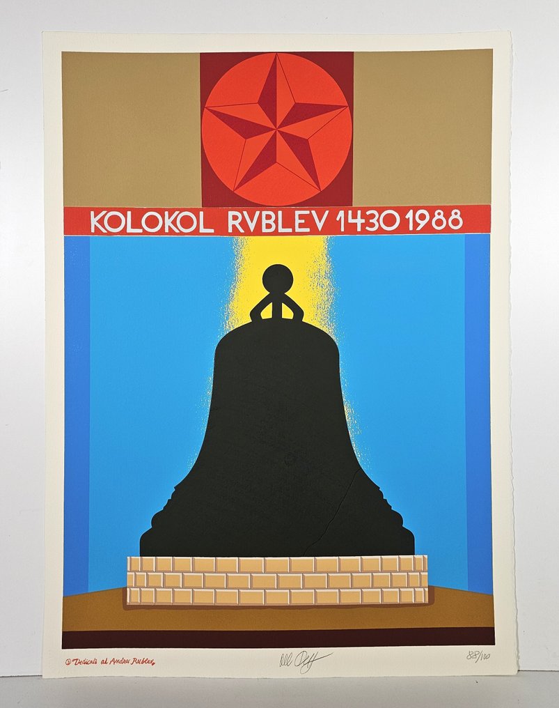 Lucio Del Pezzo (1933-2020) - Dedicato ad Andrey Rublev #1.0