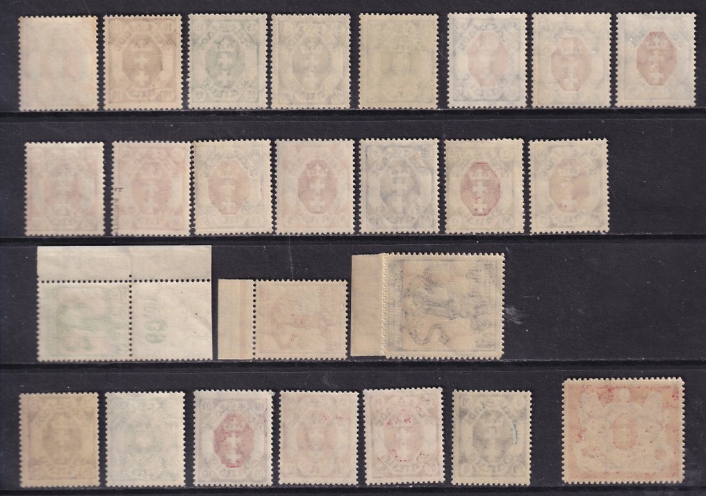 Danzig 1920/1923 - Composition - Michel; 16/25,50/52,66/86,90/180 #4.3