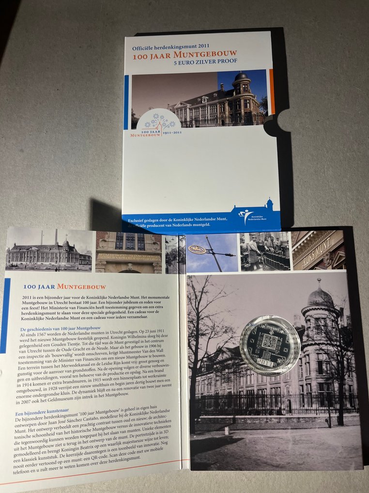 Hollandia. 5 Euro 2010/2020 (5 stuks) Proof  (Nincs minimálár) #2.1